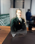 Atatürk 3 Cam Tablo