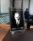 Atatürk 12 Cam Tablo