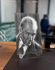Atatürk 22 Cam Tablo