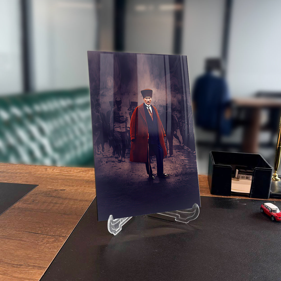 Atatürk 35 Cam Tablo