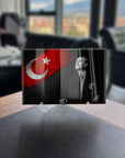 Atatürk 37 Cam Tablo