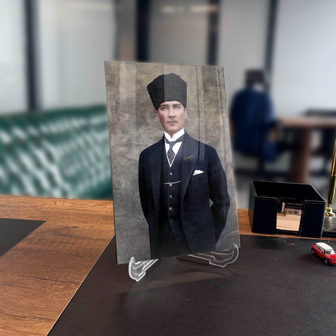 Atatürk 95 Cam Tablo