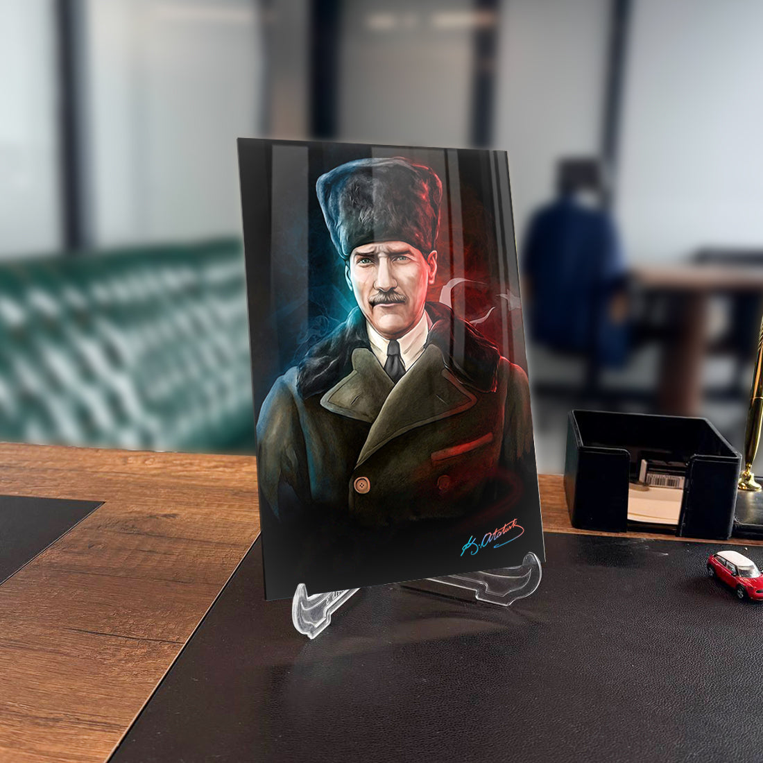 Atatürk 71 Cam Tablo