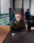 Atatürk 71 Cam Tablo