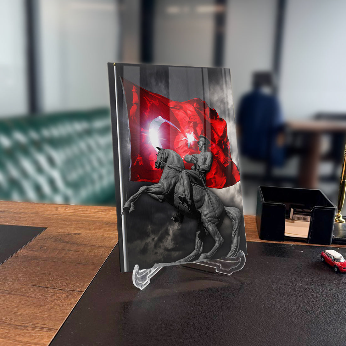 Atatürk 82 Cam Tablo