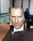 Atatürk 142 Cam Tablo featuring high-quality tempered glass with unique UV print design