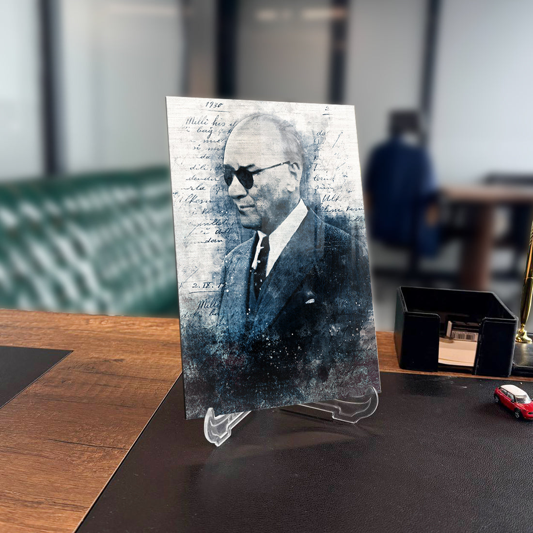 Atatürk 66 Cam Tablo