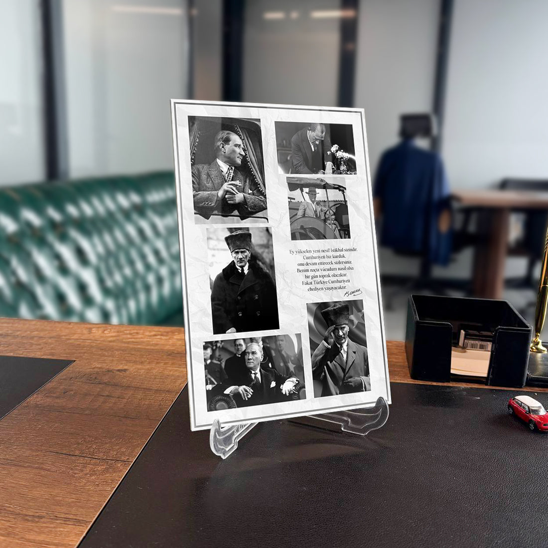 Atatürk 254 Cam Tablo