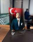 Atatürk 104 Cam Tablo