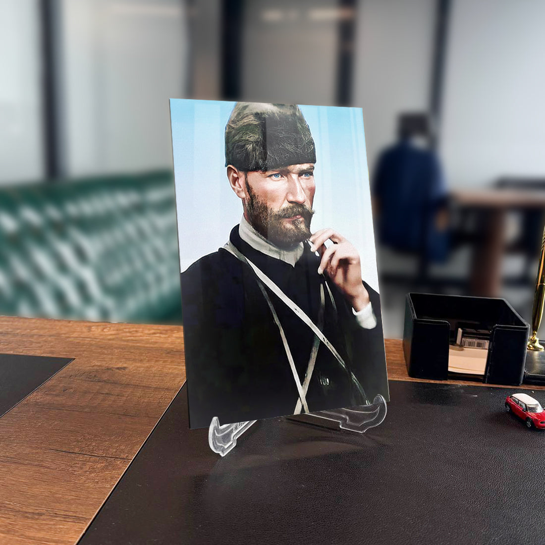 Atatürk 56 Cam Tablo