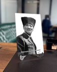 Atatürk 83 Cam Tablo