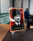 Atatürk 245 Cam Tablo