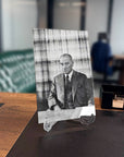Atatürk 192 Cam Tablo, şık ofis dekoru, UV baskı, kaliteli temperli cam ile tasarlanmıştır.