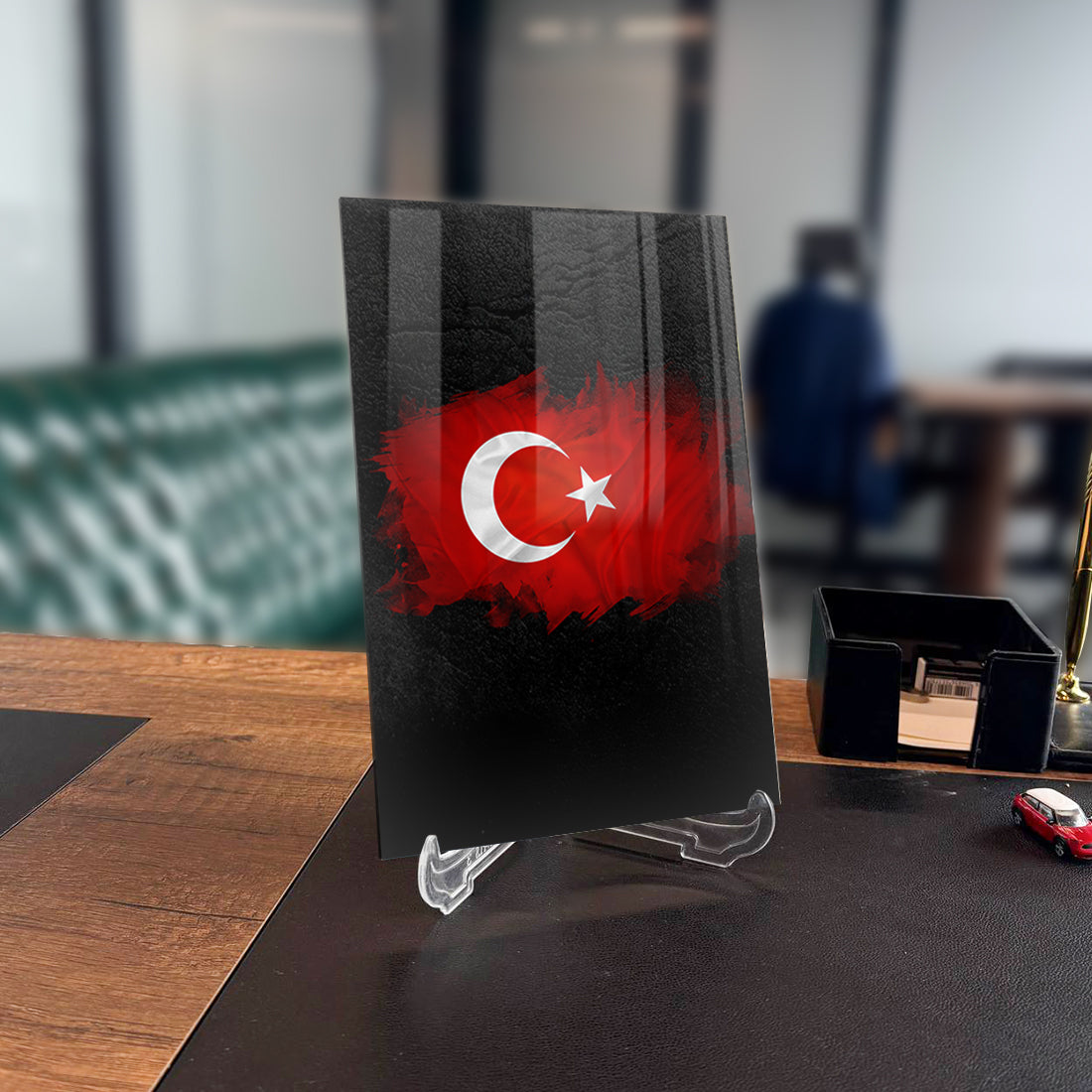 Türk Bayrağı 12 Cam Tablo