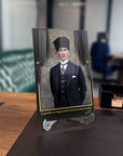 Atatürk 91 Cam Tablo