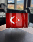Türk Bayrağı 11 Cam Tablo