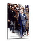 Atatürk 138 Cam Tablo featuring a high-quality UV-printed image on durable tempered glass for stylish home decor.