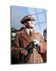 Atatürk 189 Cam Tablo, 4mm kalınlığında temperli cam, şık ve dayanıklı dekoratif tablo.