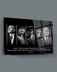 Atatürk 200 Cam Tablo - SRD Concept, yüksek kaliteli tasarım, UV baskı, temper cam, dayanıklı ve korumalı.