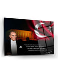 Atatürk 204 Cam Tablo - SRD concept cam tablo, yüksek kaliteli temperli cam, özel tasarım.