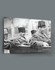 Atatürk 212 Cam Tablo (Salih Bozok ile Eskişehir'den Cepheye Giderken)