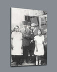 Atatürk 213 cam tablo, Eskişehir'deki kamp bahçesinde tarihi bir fotoğraf ile tasarlandı.