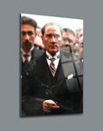 Atatürk 242 Cam Tablo - SRD Concept high-quality glass artwork featuring unique UV print design.