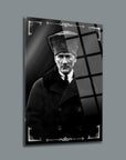 Atatürk 3'lü Set 11 Cam Tablo - Şık ve dayanıklı cam tablo, 4 mm kalınlığında özel temperli camdan üretilmiştir.
