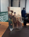 Atatürk ve Fatih Sultan Mehmet İstanbul Cam Tablo | SRD Concept
