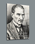 Atatürk YZ 449 Cam Tablo