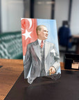 Atatürk YZ 459 Cam Tablo