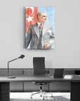 Atatürk YZ 459 Cam Tablo