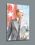 Atatürk YZ 459 Cam Tablo
