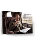 Atatürk YZ 489 Cam Tablo