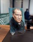 Atatürk YZ 517 Cam Tablo