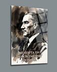 Atatürk YZ 523 Cam Tablo
