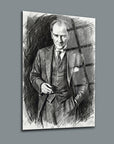Atatürk YZ 541 Cam Tablo