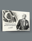 Atatürk YZ 545 Cam Tablo