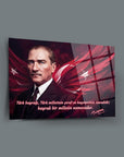 Atatürk YZ 546 Cam Tablo