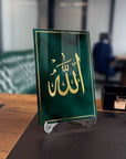 Allah Yazısı 10 Cam Tablo
