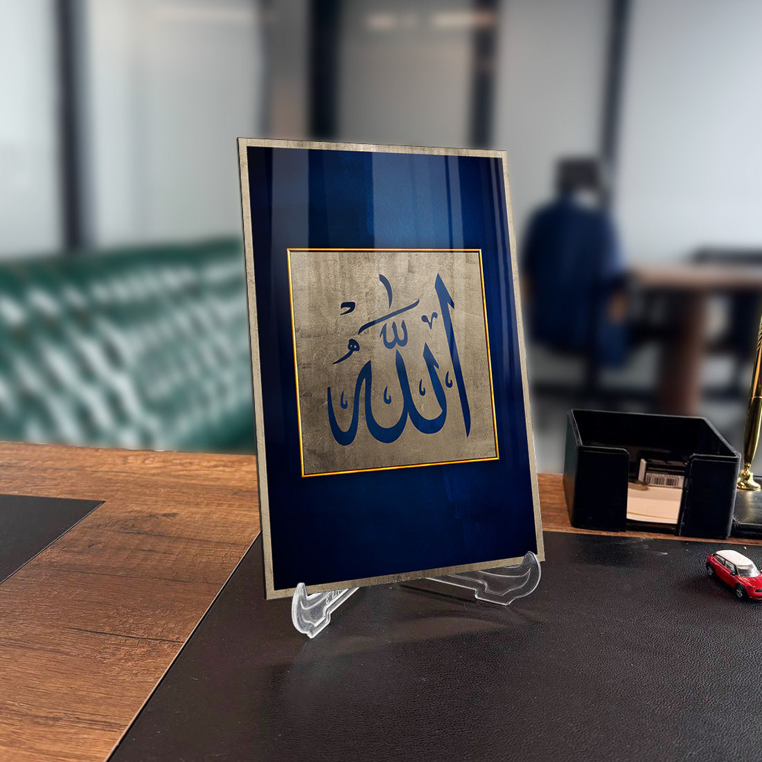 Allah Yazısı 12 Cam Tablo