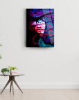 Uyanış Cam Tablo, modern sanat eseri, cam yüzeydeUV baskı, şık iç mekan dekorasyonu.