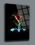 Colorful splash art emerging from hands, showcasing a creative blend of water and colors.