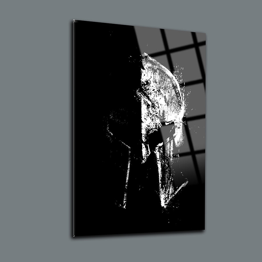 Spartalı 1 Cam Tablo - 4 mm kalınlığında temper cam, yüksek kaliteli UV baskı tasarım.