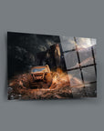 Off Road Cam Tablo showcasing a rugged terrain with a 4mm thick tempered glass design by SRD Concept.
