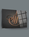 Elif 1 Cam Tablo with elegant design, featuring high-quality glass and unique UV printing for stylish decor.