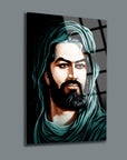 Artistic depiction of Hz Ali on a high-quality cam tablet, featuring vivid colors and detailed design.
