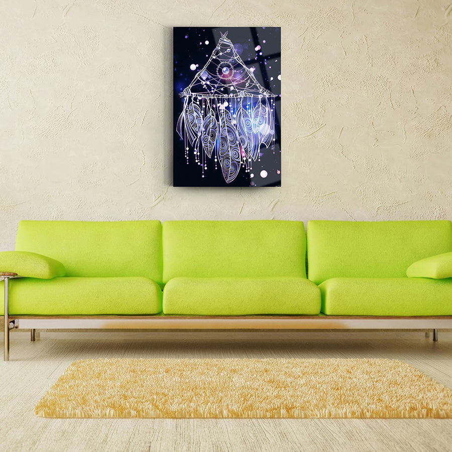 Düş Kapanı 1 Cam Tablo, modern tasarım, UV baskı, dayanıklı cam tablo, şık dekorasyon, SRD Concept.