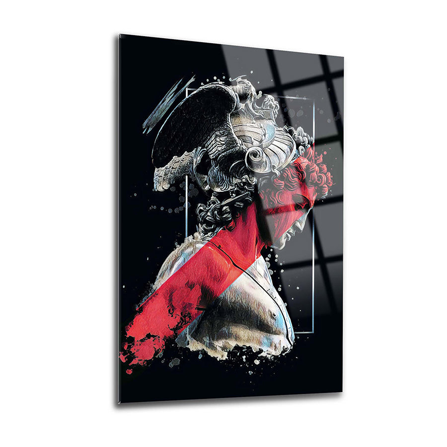 SRD Concept Apollon Cam Tablo with artistic design and vibrant colors, suitable for modern decor.