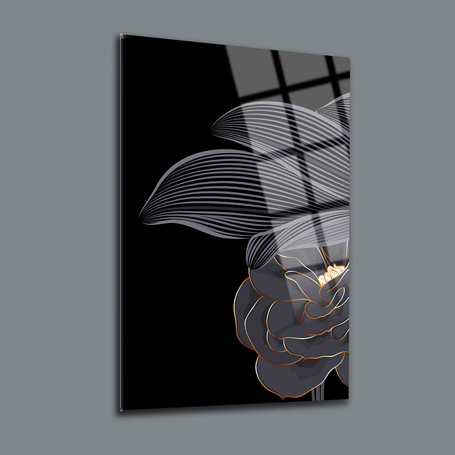 Bahçe Gülü 3'lü Set Cam Tablo, yüksek kaliteli 4 mm temper cam, özel UV baskı ile tasarlandı.